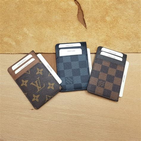 louis vuitton card holder men's sale|Louis Vuitton men's card wallet.